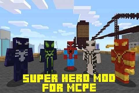SuperHero MOD for Minecraft PE screenshot 8