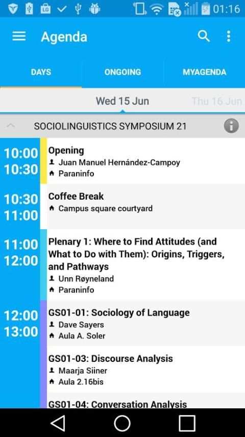 Sociolinguistics Symposium 21 скриншот 5