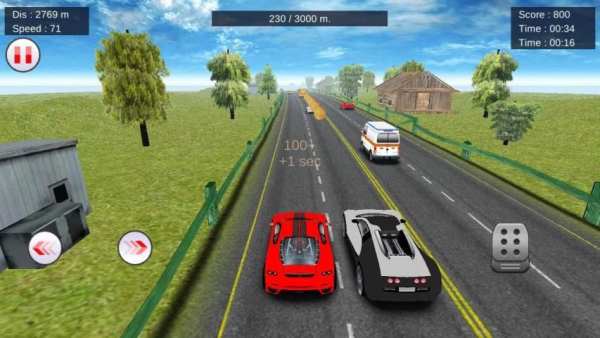 Subway Traffic Racing Car screenshot 3