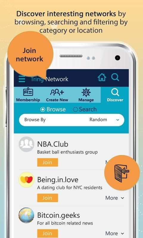Tring - Network Messenger 4 تصوير الشاشة