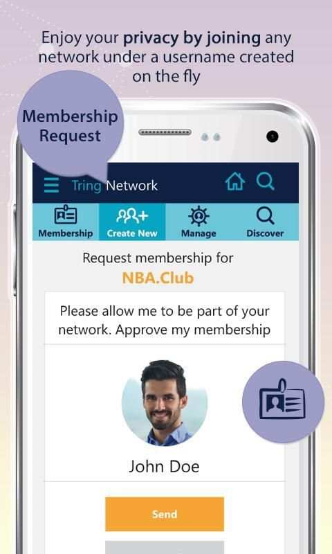 Tring - Network Messenger 3 تصوير الشاشة