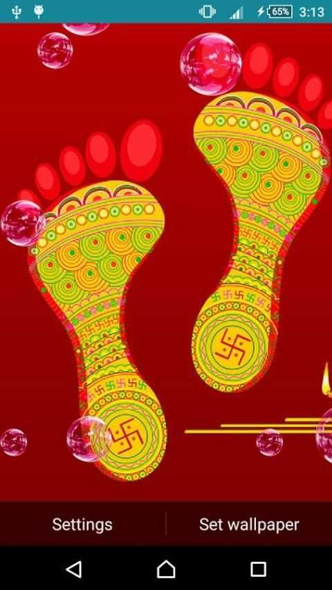 Diwali Bubble Live Wallpaper 5 تصوير الشاشة