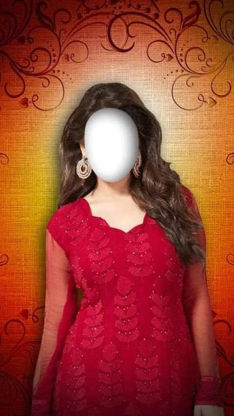 Woman Salwar Selfie Montage HD 1 تصوير الشاشة
