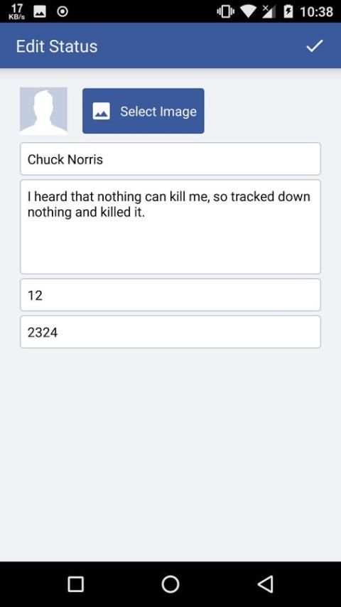 Fake Status Creator screenshot 3