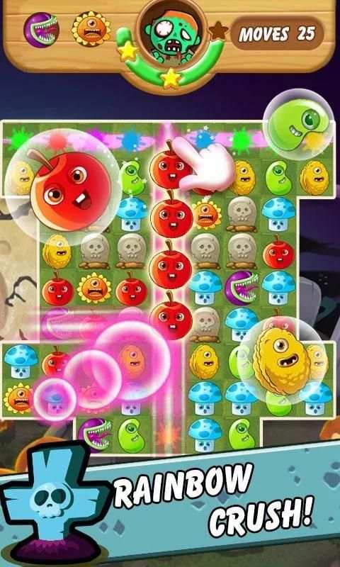 Plants Match : Zombie Hero screenshot 3