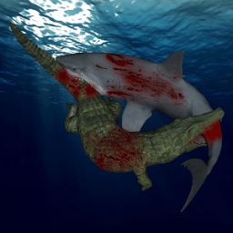 Shark Crocodile Fight иконка
