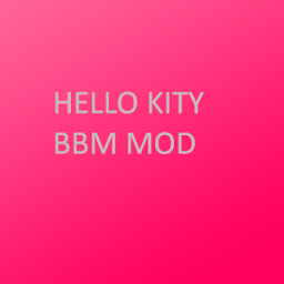 TEMA HElLO KITY FOR BBM DUAL иконка