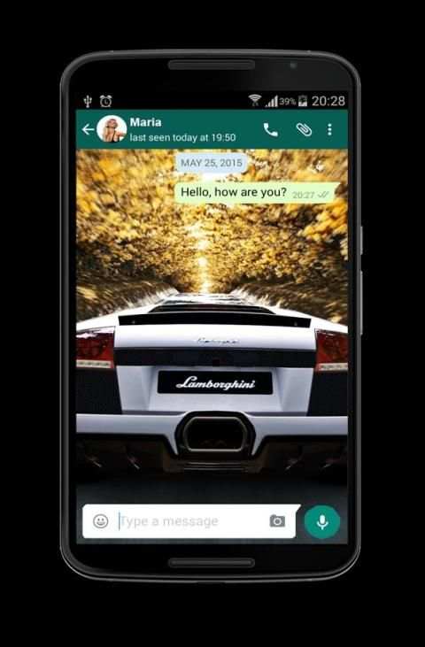 Hot Cars Messenger Wallpaper screenshot 5