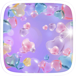 Bubble Сердца иконка