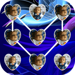 Love Photo Pattern Lock Screen आइकन