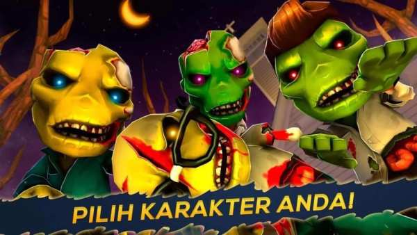 Halloween 3D Zombie Tengkorak screenshot 1