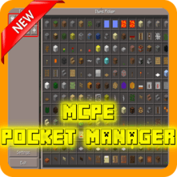 Pocket Manager Mod for MCPE أيقونة