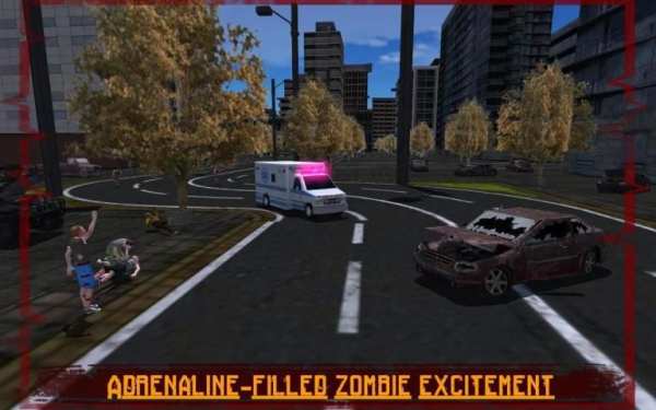 Ambulance Rescue: Zombie City screenshot 3