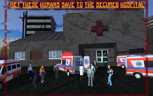 Ambulance Rescue: Zombie City screenshot 6