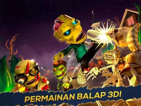 Halloween 3D Zombie Tengkorak screenshot 6
