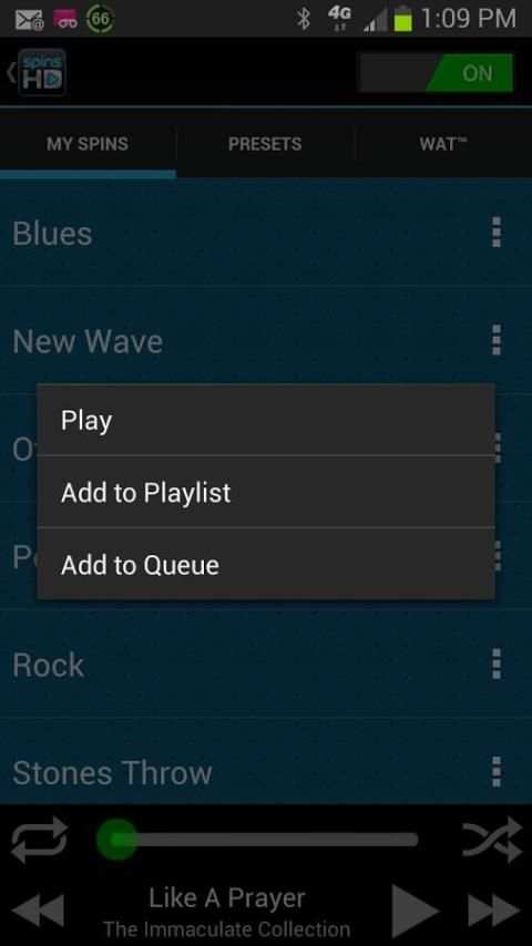 MAX-D HD Audio Player स्क्रीनशॉट 1