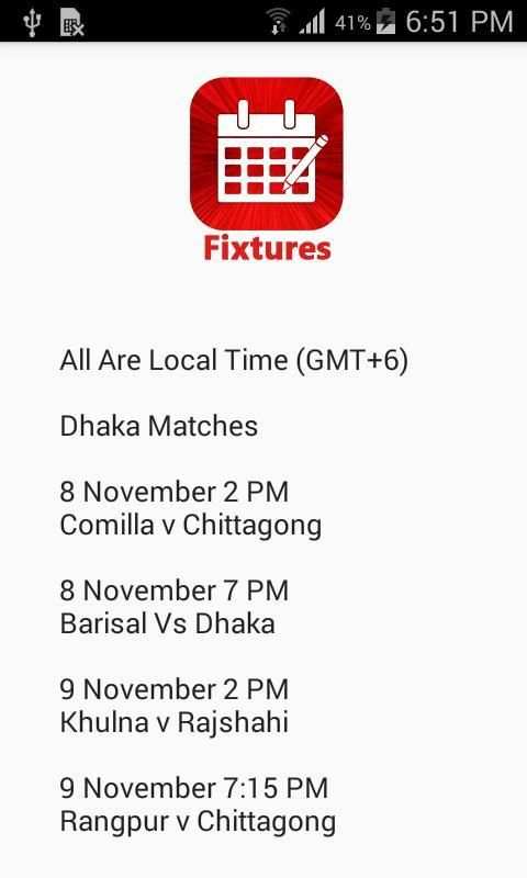 BPL T20 Cricket Updates screenshot 2