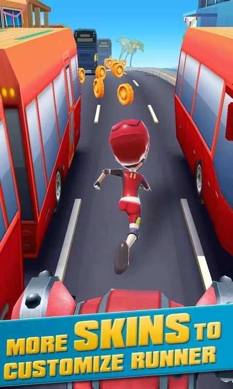Bus Run Surfers screenshot 1
