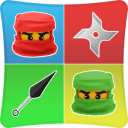 Ninja Match Memory Games Kids أيقونة