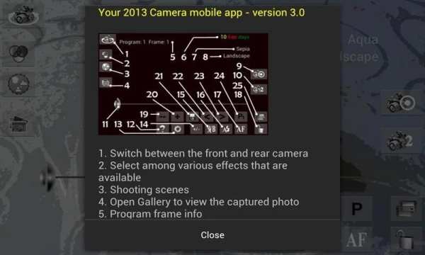 Your 2013 Camera 1 تصوير الشاشة