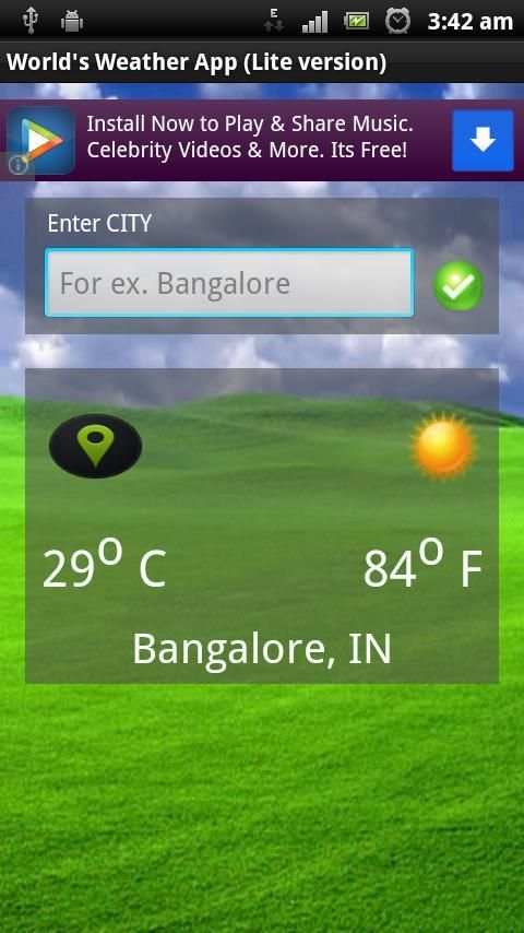 World's Weather Forecast Lite screenshot 4