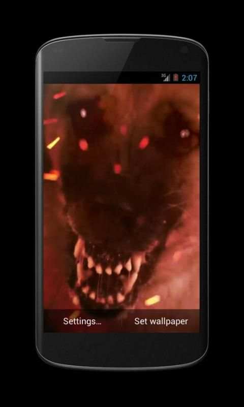 Hellhound Video Wallpaper screenshot 4