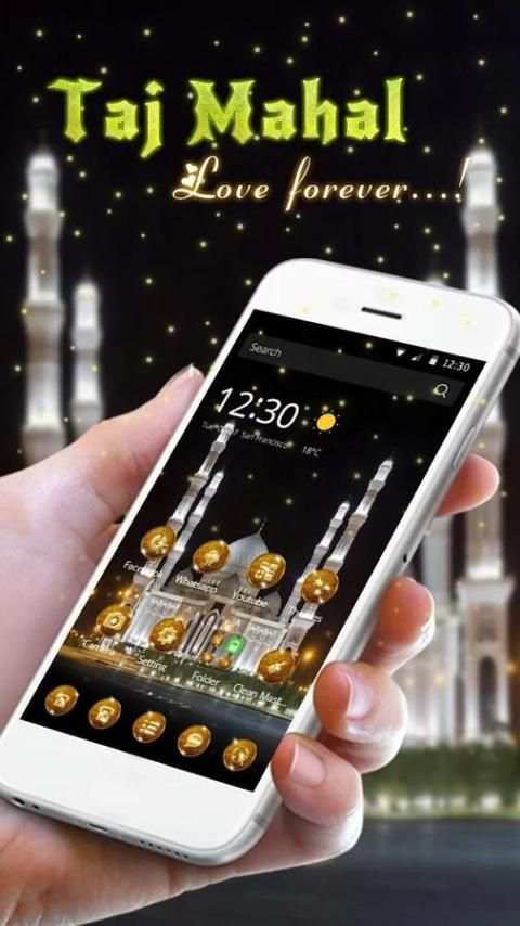 Taj Mahal Tema screenshot 7