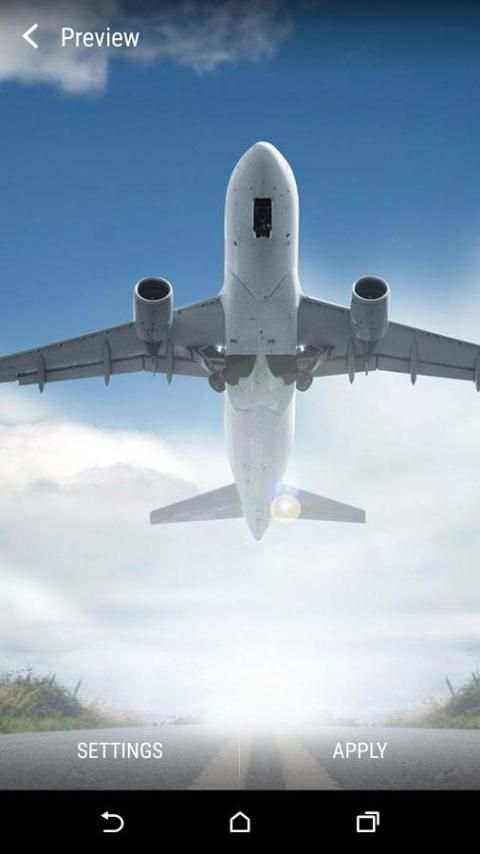 Planes Live Wallpaper screenshot 4