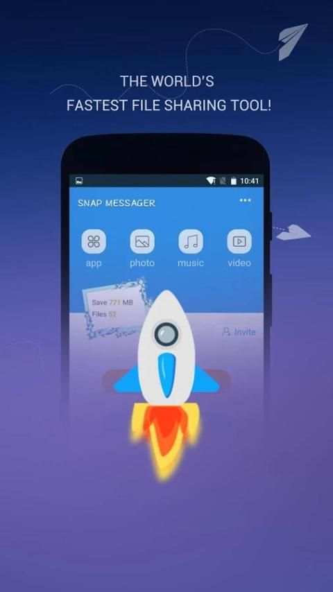 Snap Messenger - File Transfer 2 تصوير الشاشة