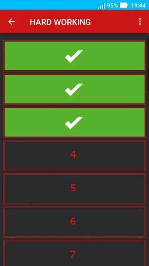 Hard Working 30 day screenshot 1