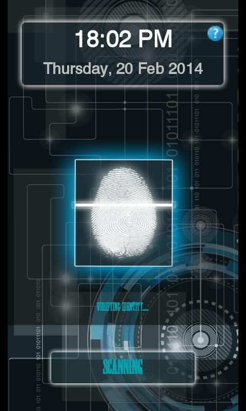 Fingerprint Lock स्क्रीनशॉट 1
