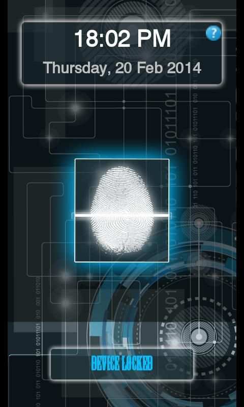 Fingerprint Lock स्क्रीनशॉट 3