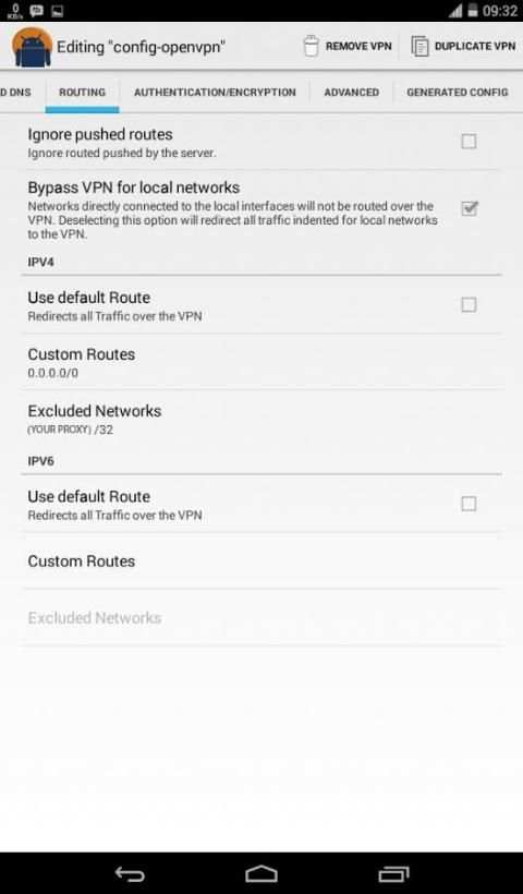 eProxy screenshot 2