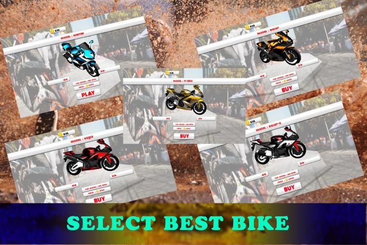 Highway Moto Racer 2016 स्क्रीनशॉट 1