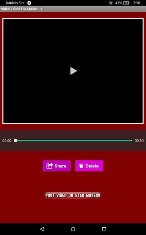 Musically Video Maker screenshot 1