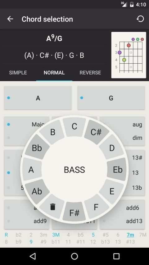 Chord! Free (Guitar Chords) 8 تصوير الشاشة