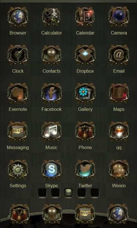 Hi Tech ZERO Launcher screenshot 2