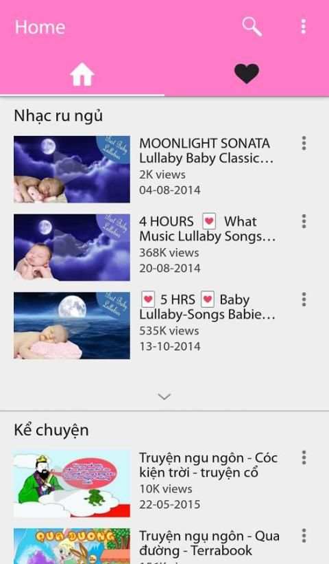 Bé ngủ ngon video скриншот 4