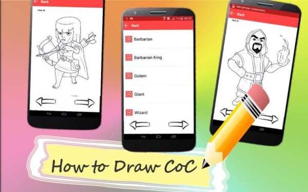 How to Draw COC screenshot 4