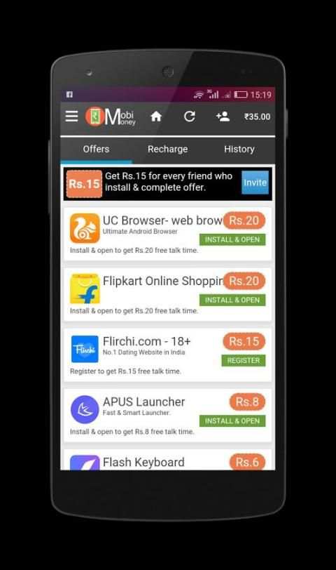 Free Recharge - MobiMoney screenshot 5