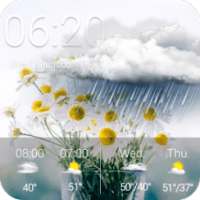 Weather Clock Widget Daisy
