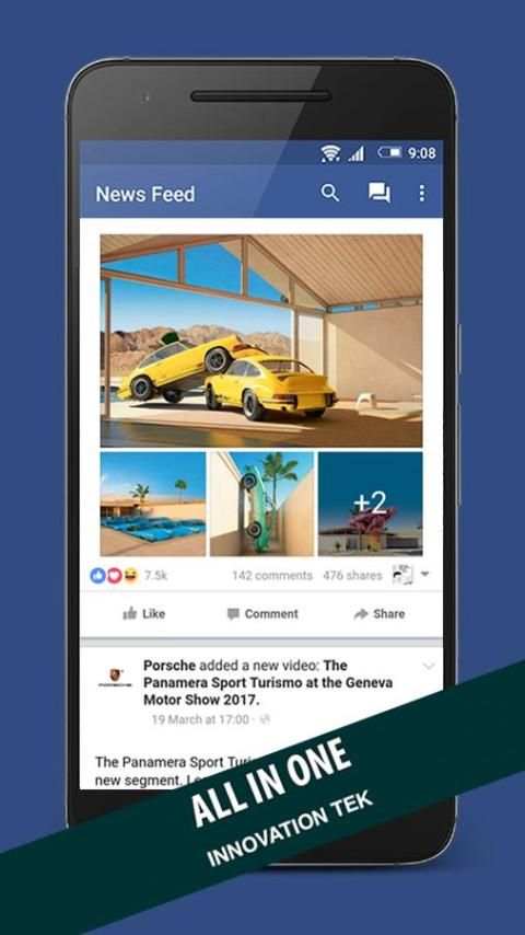 Lite messenger for Facebook screenshot 1
