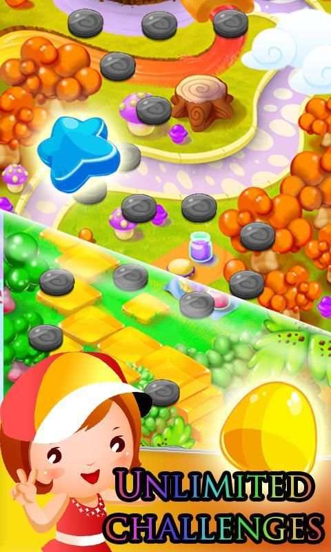 Candy Gummy Drop 1 تصوير الشاشة