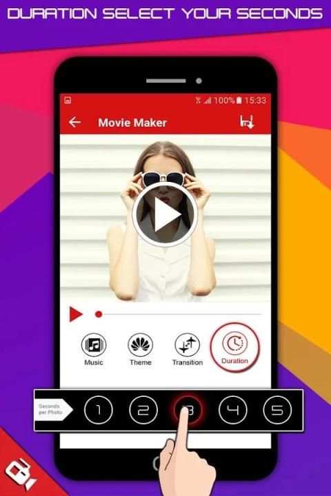 MiniMovie Photo Video Maker स्क्रीनशॉट 1