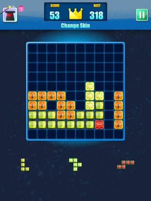 Block Puzzle Blast: Brick Dash скриншот 1