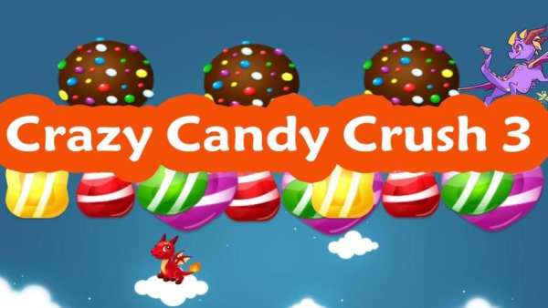 Crazy Candy Crush 3 स्क्रीनशॉट 1