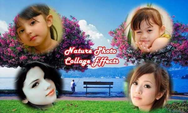 Nature photo collage frames 6 تصوير الشاشة