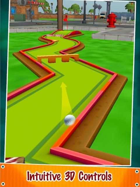 Mini Golf - Cartoon Edition 3 تصوير الشاشة