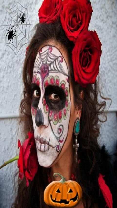 Best Halloween Makeup Face  3 تصوير الشاشة