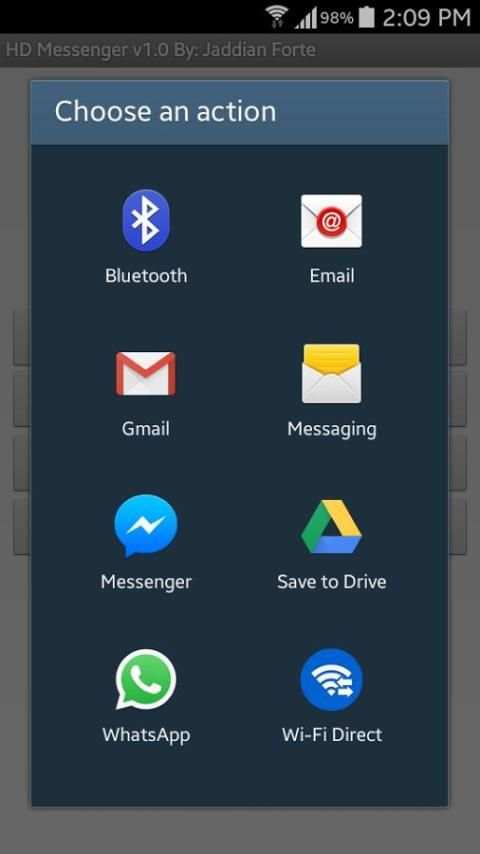 HD Messenger 2 تصوير الشاشة